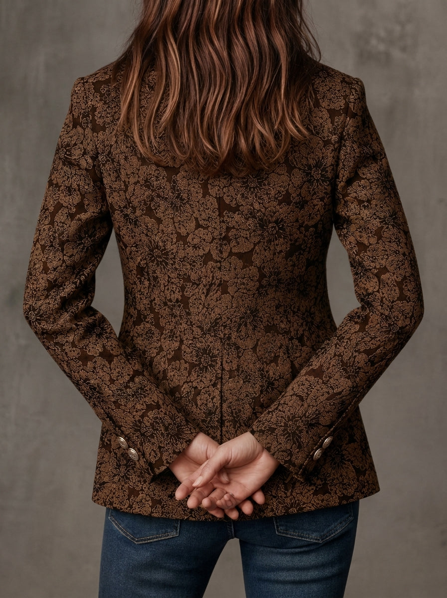 Antonia - Jacquard-Blazer mit Paisley-Muster