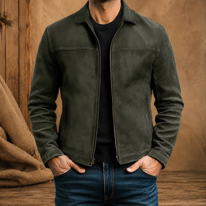Karl | Leichte Jacke mit Stehkragen und Reißverschluss