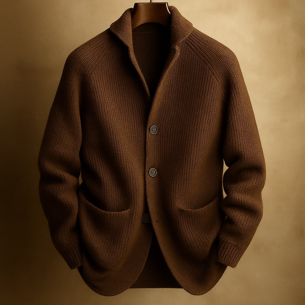 Elegante cardigan in maglia