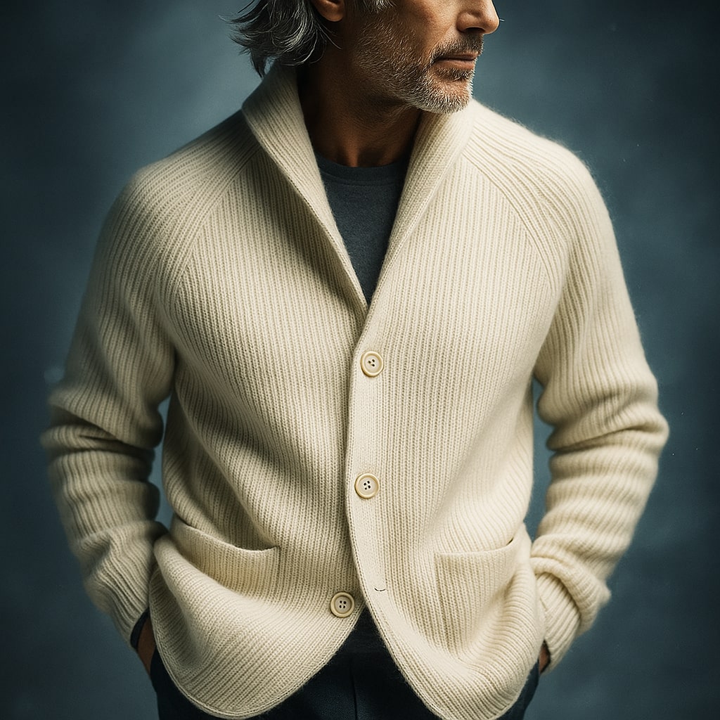 Elegante cardigan in maglia