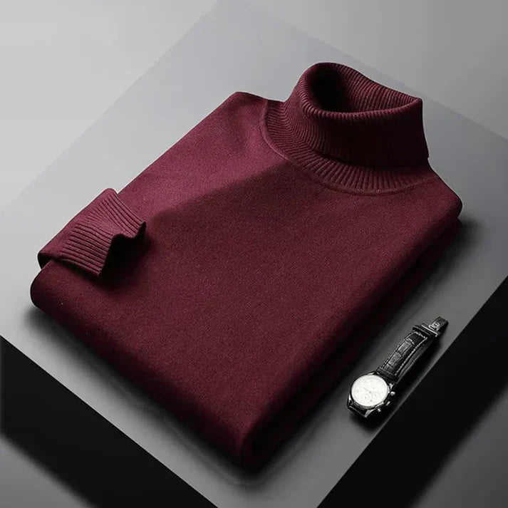 Pull-over à col roulé en cachemire Monte Carlo