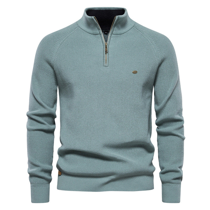 Pull luxueux à fermeture éclair