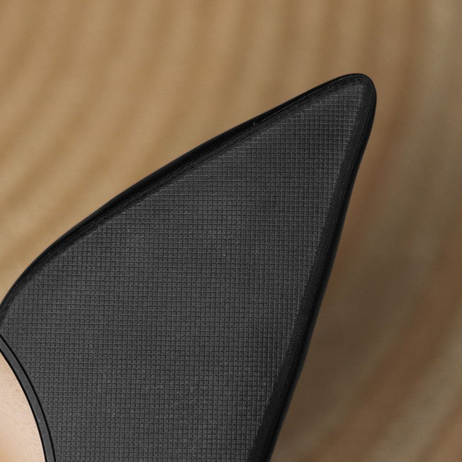 Décolleté kitten heels in pelle Ceyra