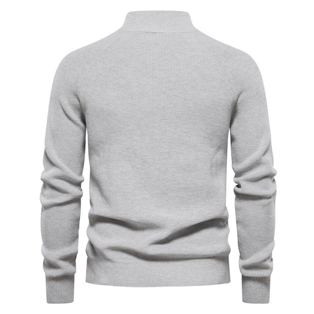 Pull luxueux à fermeture éclair