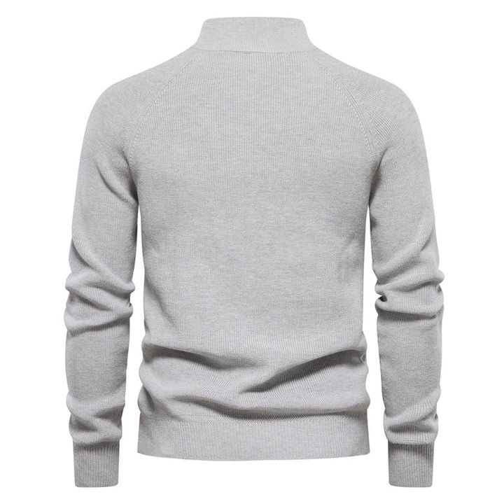 Pull luxueux à fermeture éclair
