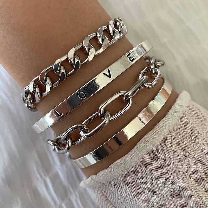Bracciale Élan Mercer in oro bianco