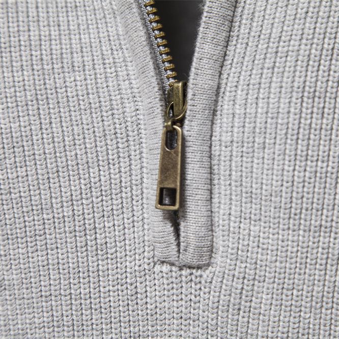 Pull luxueux à fermeture éclair