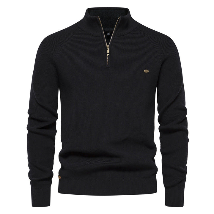 Pull luxueux à fermeture éclair