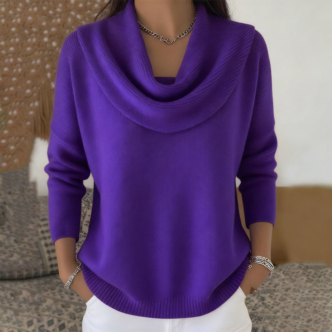 Julia | Pull-over à col bénitier