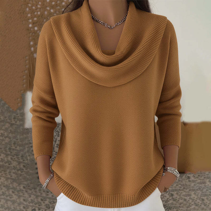 Julia | Pull-over à col bénitier