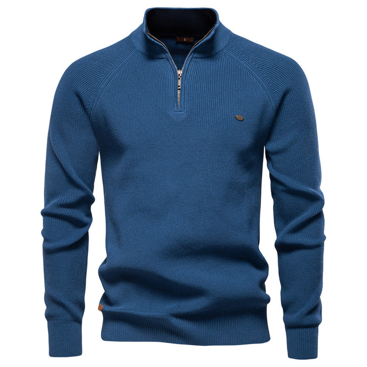 Pull luxueux à fermeture éclair