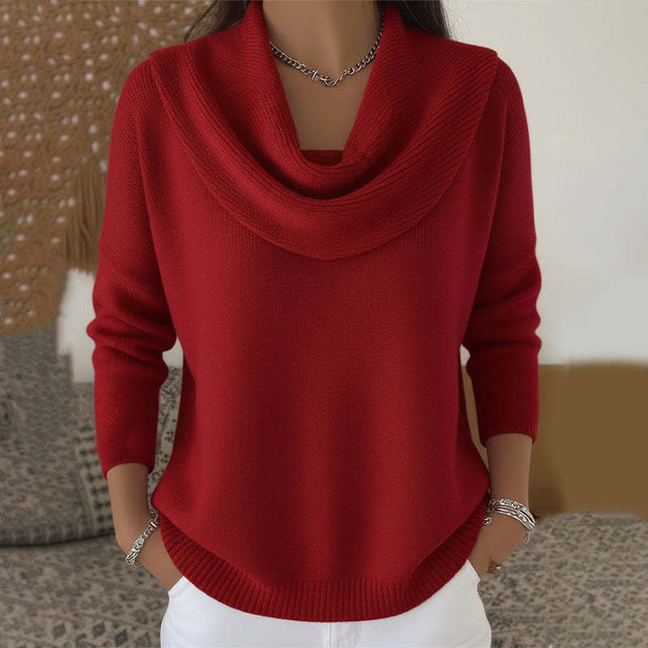 Julia | Pull-over à col bénitier