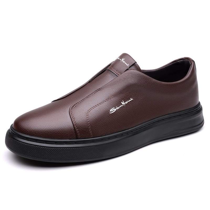 Mocassins en cuir