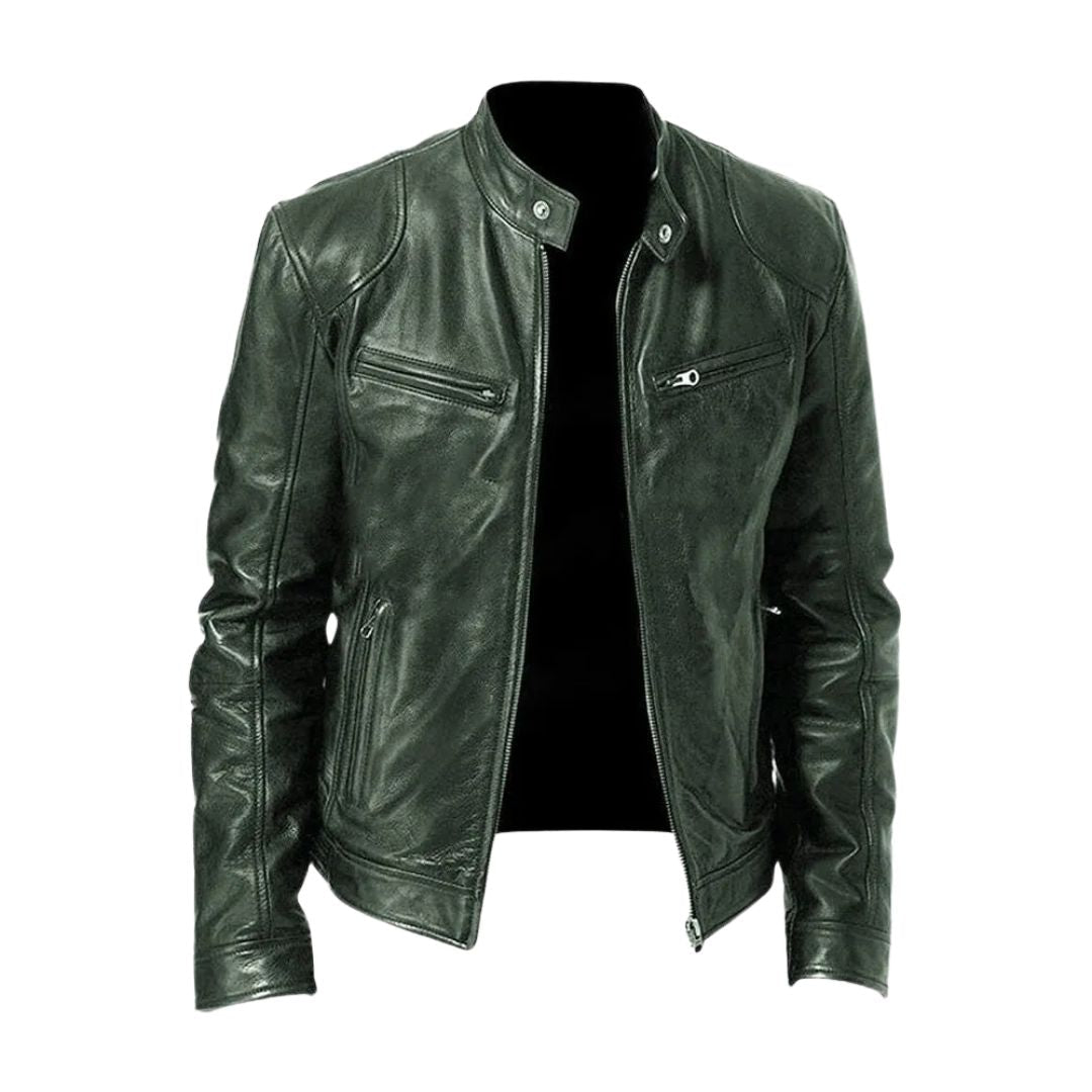 Harlan | Giacca in pelle classica