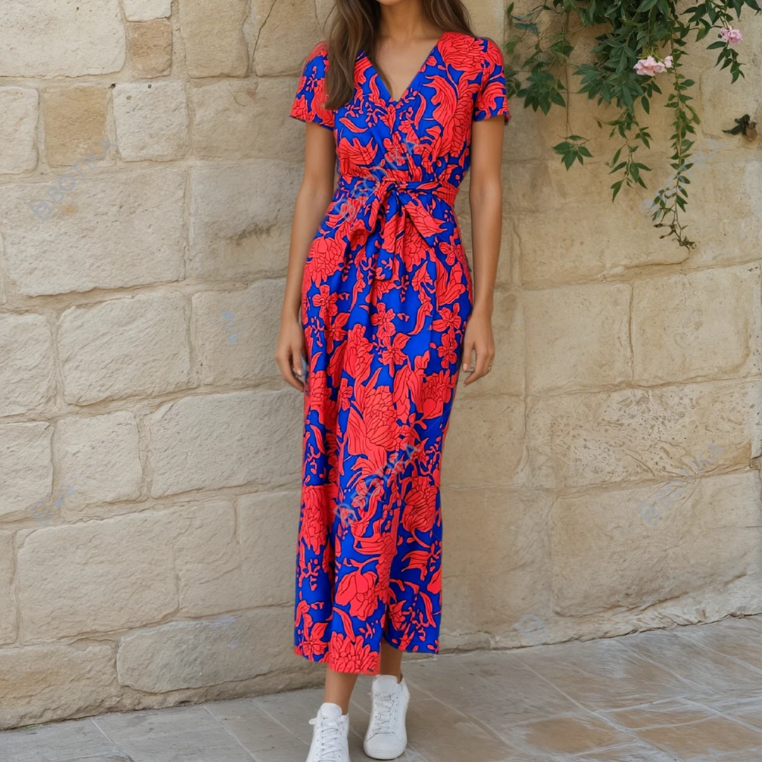 FLORENCE | ROBE LÉGÈRE ET ÉLÉGANTE HAUTE EN COULEUR