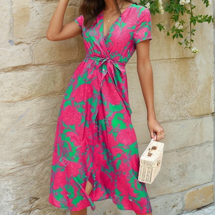 FLORENCE | ROBE LÉGÈRE ET ÉLÉGANTE HAUTE EN COULEUR