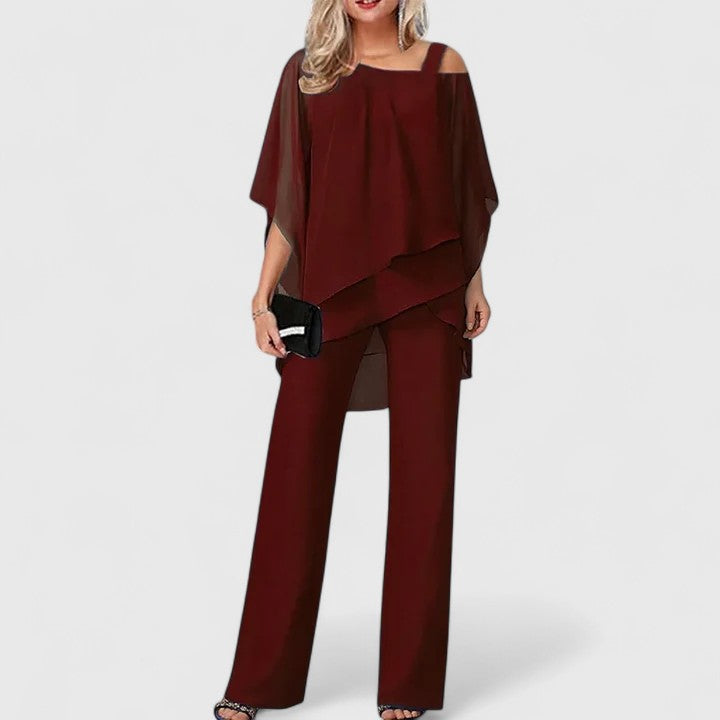 Serenity | Elegante completo a due pezzi con pantaloni