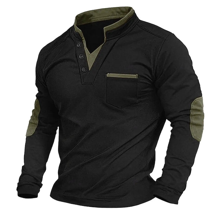 Pull-over à col en V pour homme