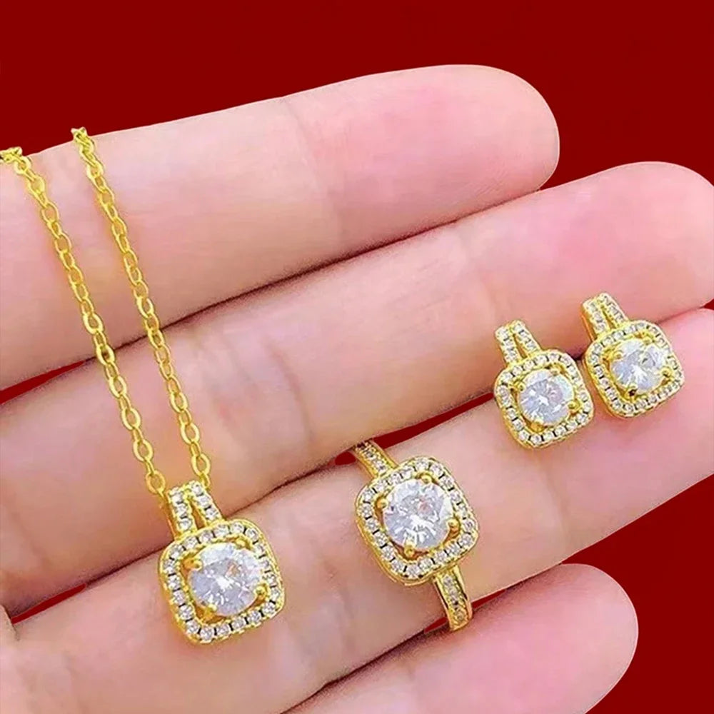 Parure de bijoux dés de luxe