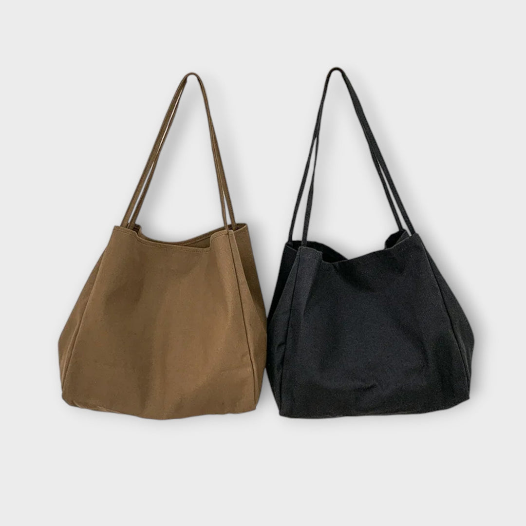 Olivia - Borsa shopper grande in tela di alta qualità