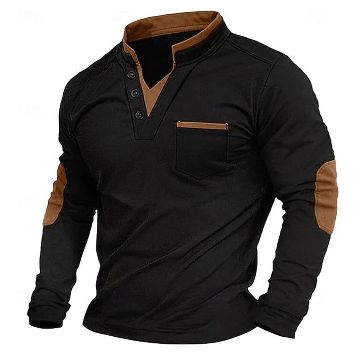 Pull-over à col en V pour homme