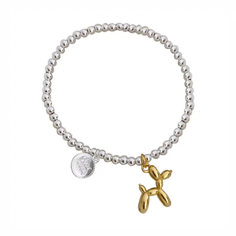 bracelet rond avec chien ballon