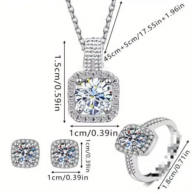 Parure de bijoux dés de luxe
