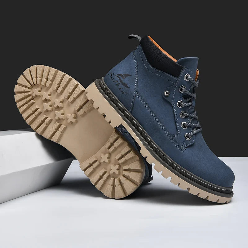 Eleganti stivali in pelle