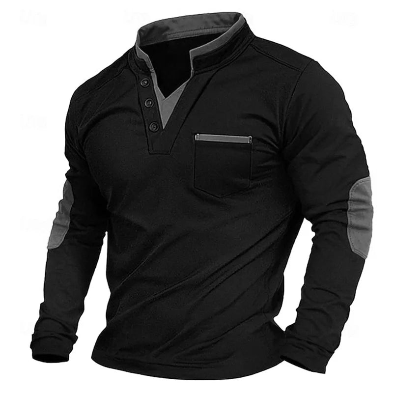 Pull-over à col en V pour homme