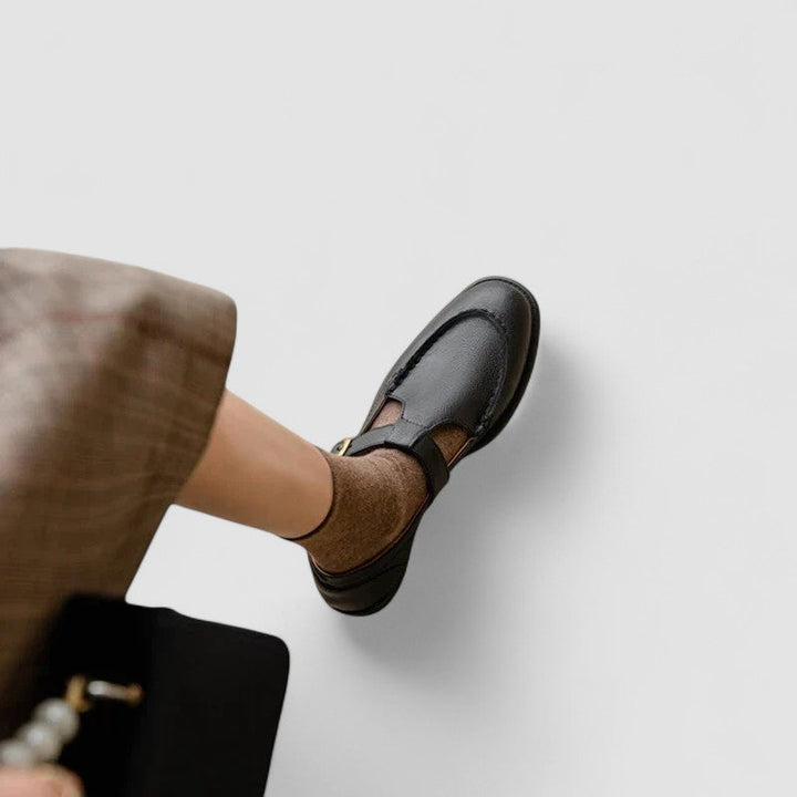 AVERY™|ORTHOPÄDISCHE MARY JANE SCHUHE MIT QUADRATSPITZE