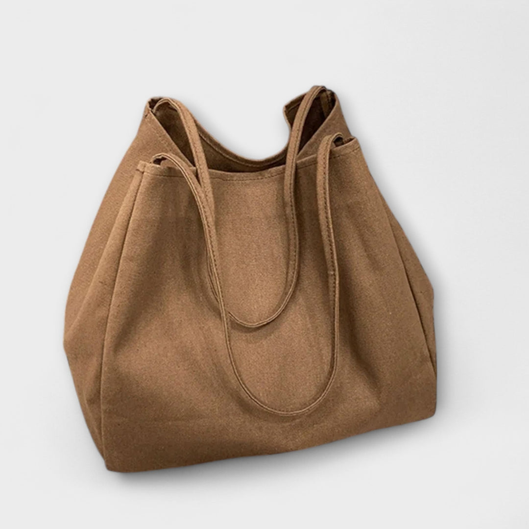Olivia - Borsa shopper grande in tela di alta qualità