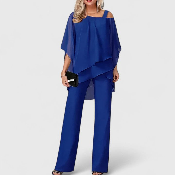 Serenity | Elegante completo a due pezzi con pantaloni