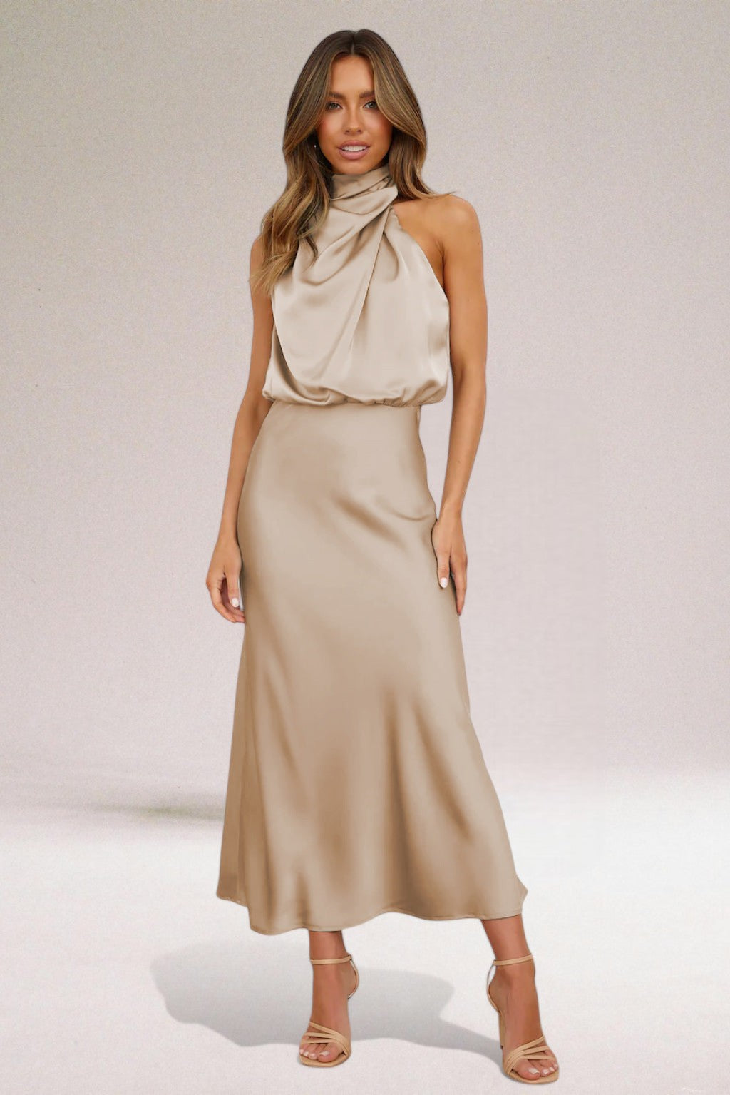 ELARA™ - Élégante robe de soirée en satin