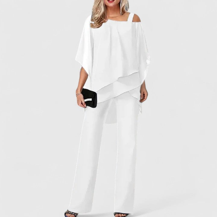 Serenity | Élégant ensemble pantalon deux pièces