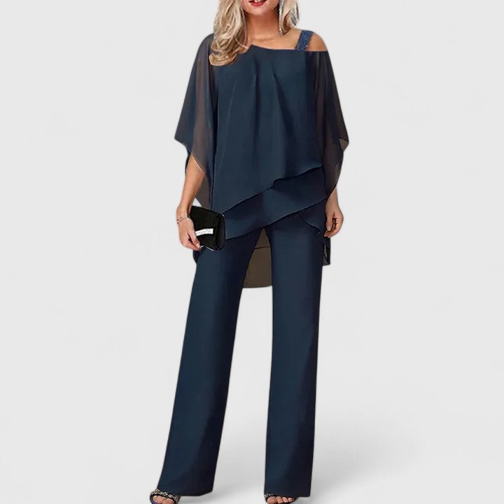 Serenity | Elegante completo a due pezzi con pantaloni