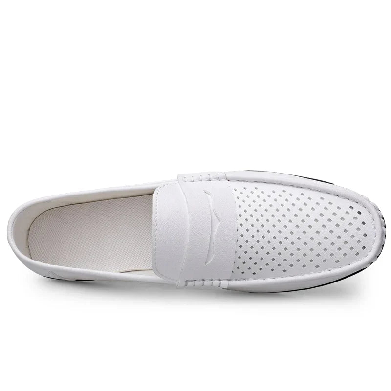 Klassische italienische Loafer aus Leder