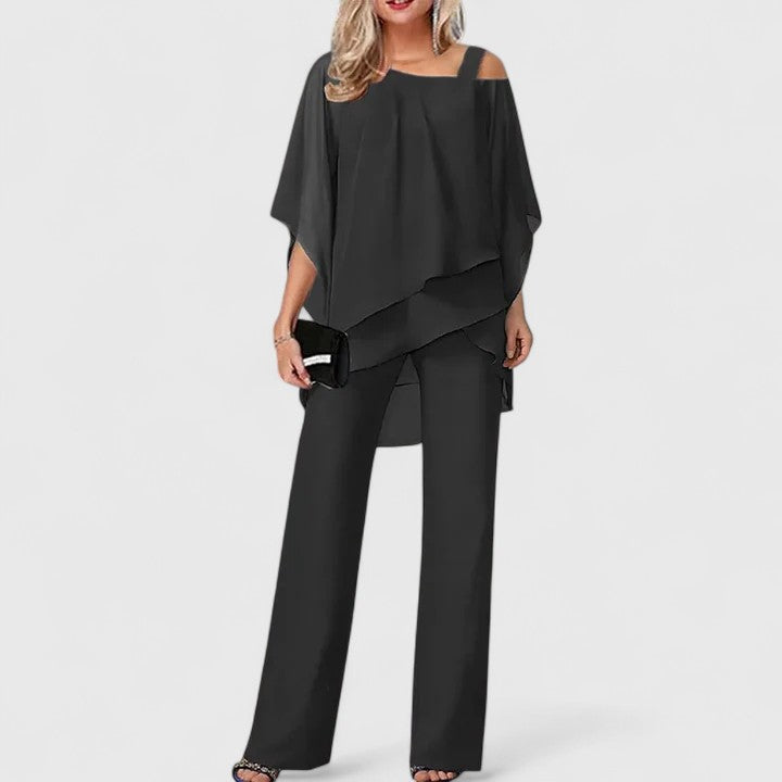 Serenity | Elegante completo a due pezzi con pantaloni