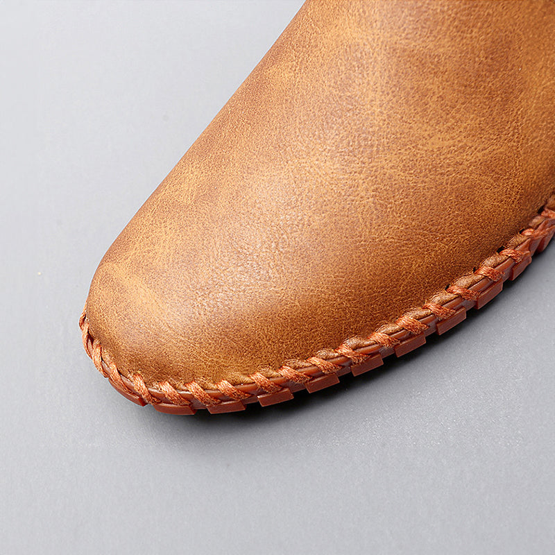 Santorini Leder-Slipper