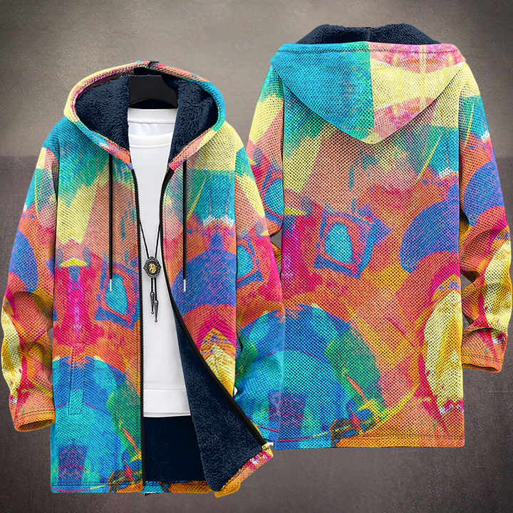 Gonda | Künstlerischer Hoodie-Weste
