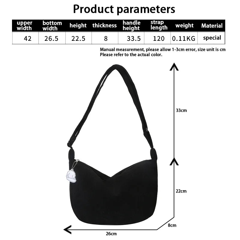 Sacs à bandoulière en Cordura pour femmes