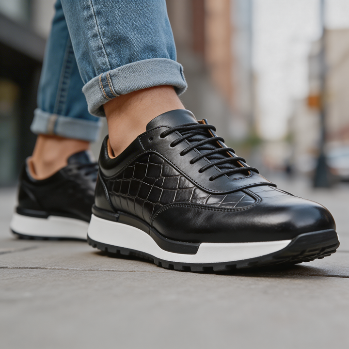 Sneakers in pelle Werner I Moretti