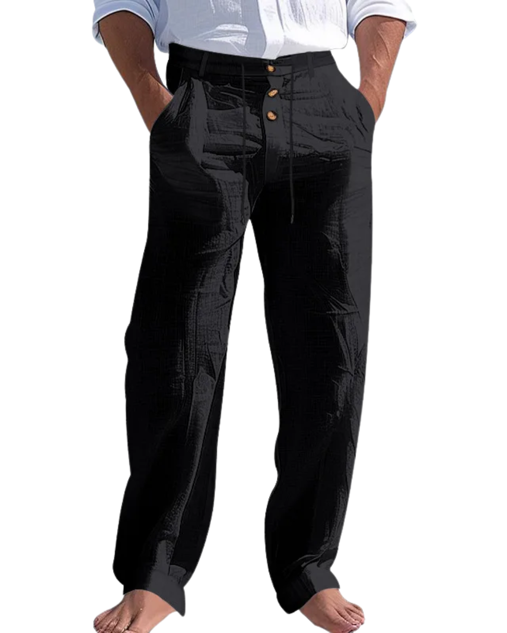 Pantalons d'été en lin