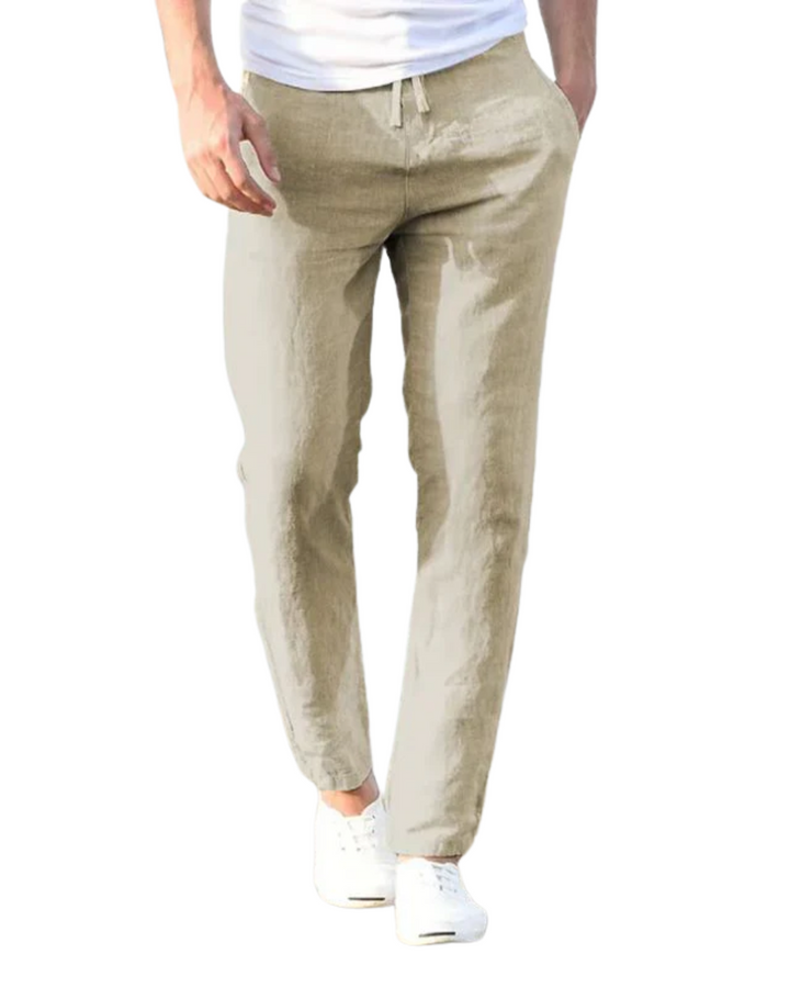 Pantalons en lin décontractés