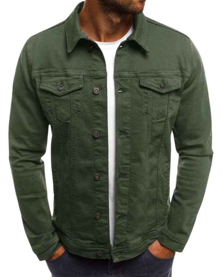 Veste en jean parisienne
