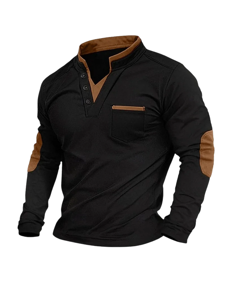 Pull-over à col en V pour homme