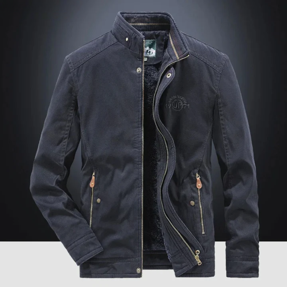 Elegante giacca bomber parka