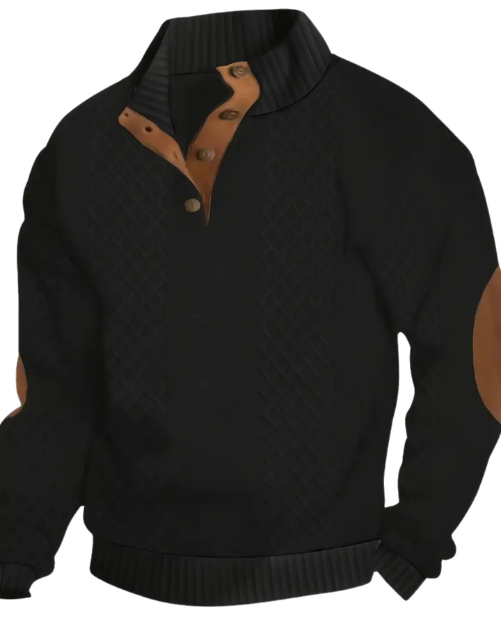 Élégant pull boutonné