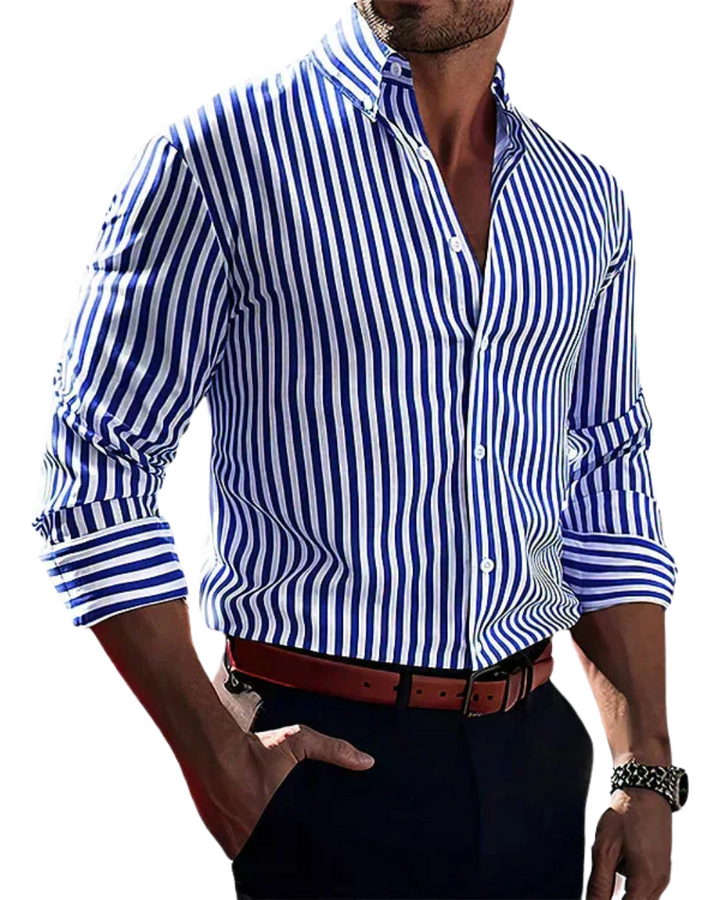 Elegante camicia a righe