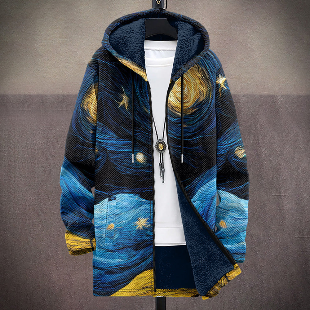Fletcher | Cardigan à capuche artistique