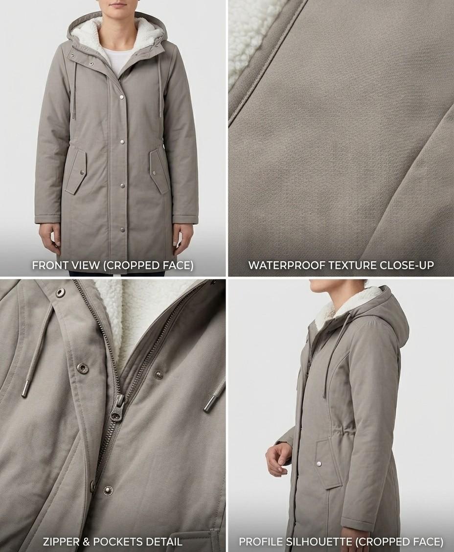 Amélie™ | Parka lungo impermeabile — Ultima modifica
